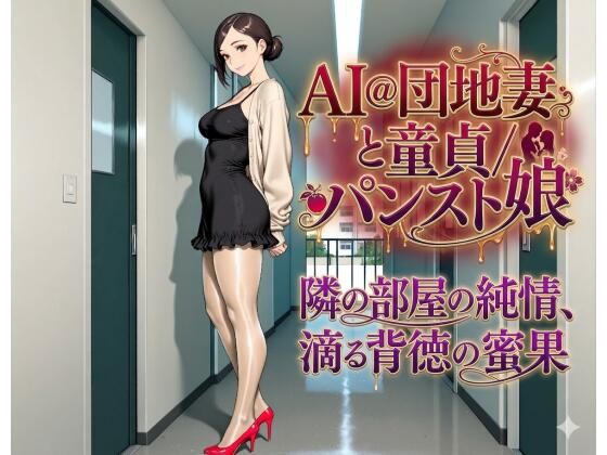 AI@団地妻と童貞/パンスト娘｜ミッキー松山@光沢パンスト