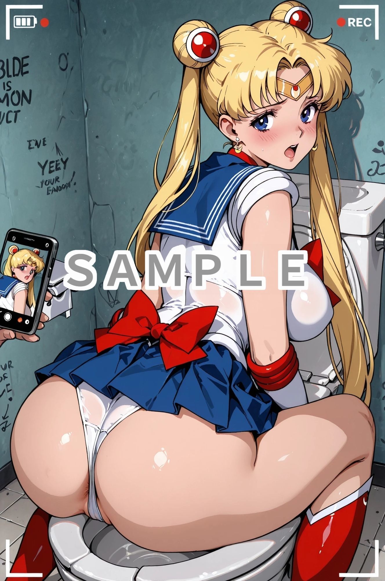セーラー戦士 大図鑑 うさちゃん|カシス屋ウーロン サンプル画像 5