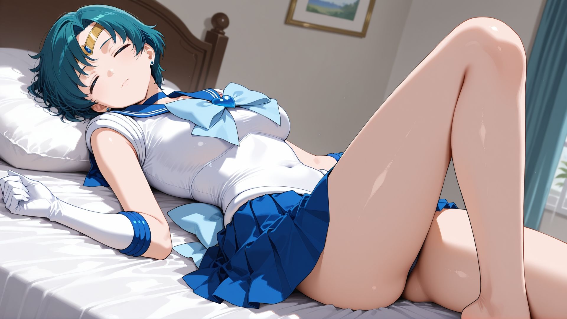 寝ている○○にぶっかけ あみ編｜第6AI研究所 サンプル画像 5