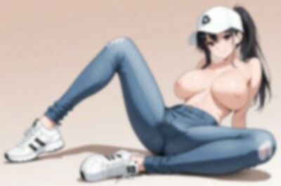 【裸ジーンズ女子】カッコいいポージング詰め合わせ｜Jらぶ サンプル画像 3