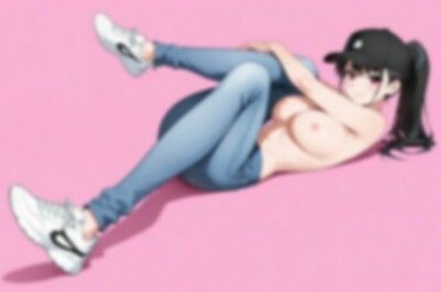 【裸ジーンズ女子】カッコいいポージング詰め合わせ｜Jらぶ サンプル画像 4