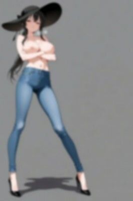 【裸ジーンズ女子】カッコいいポージング詰め合わせ｜Jらぶ サンプル画像 7