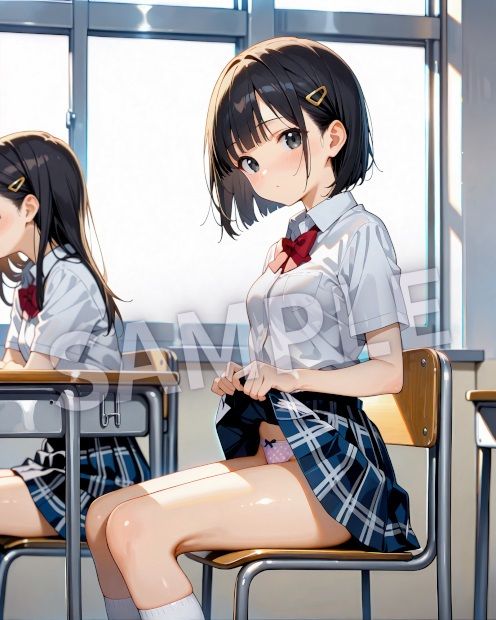 New パンチラ図鑑 まお｜カレン/Karen サンプル画像 5