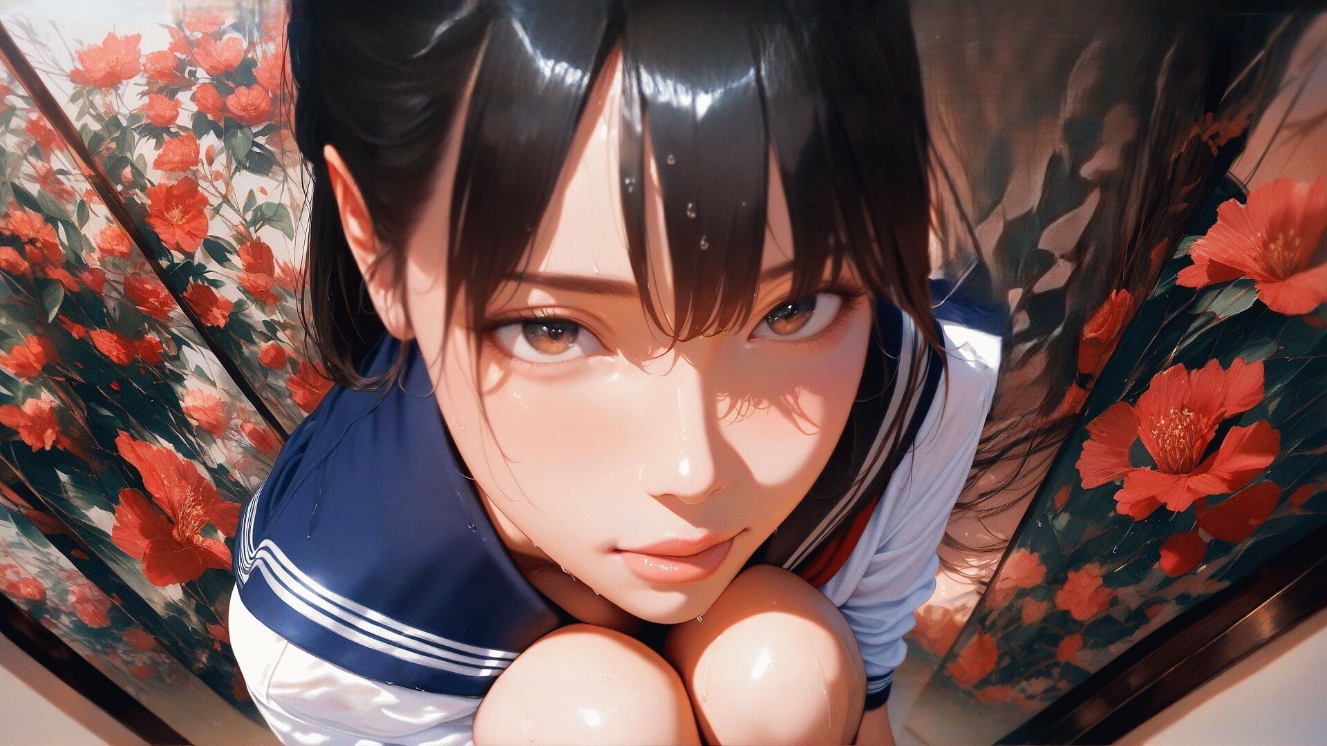 女体と制服  Kind of horny｜Gugh Gouf Burgers サンプル画像 7