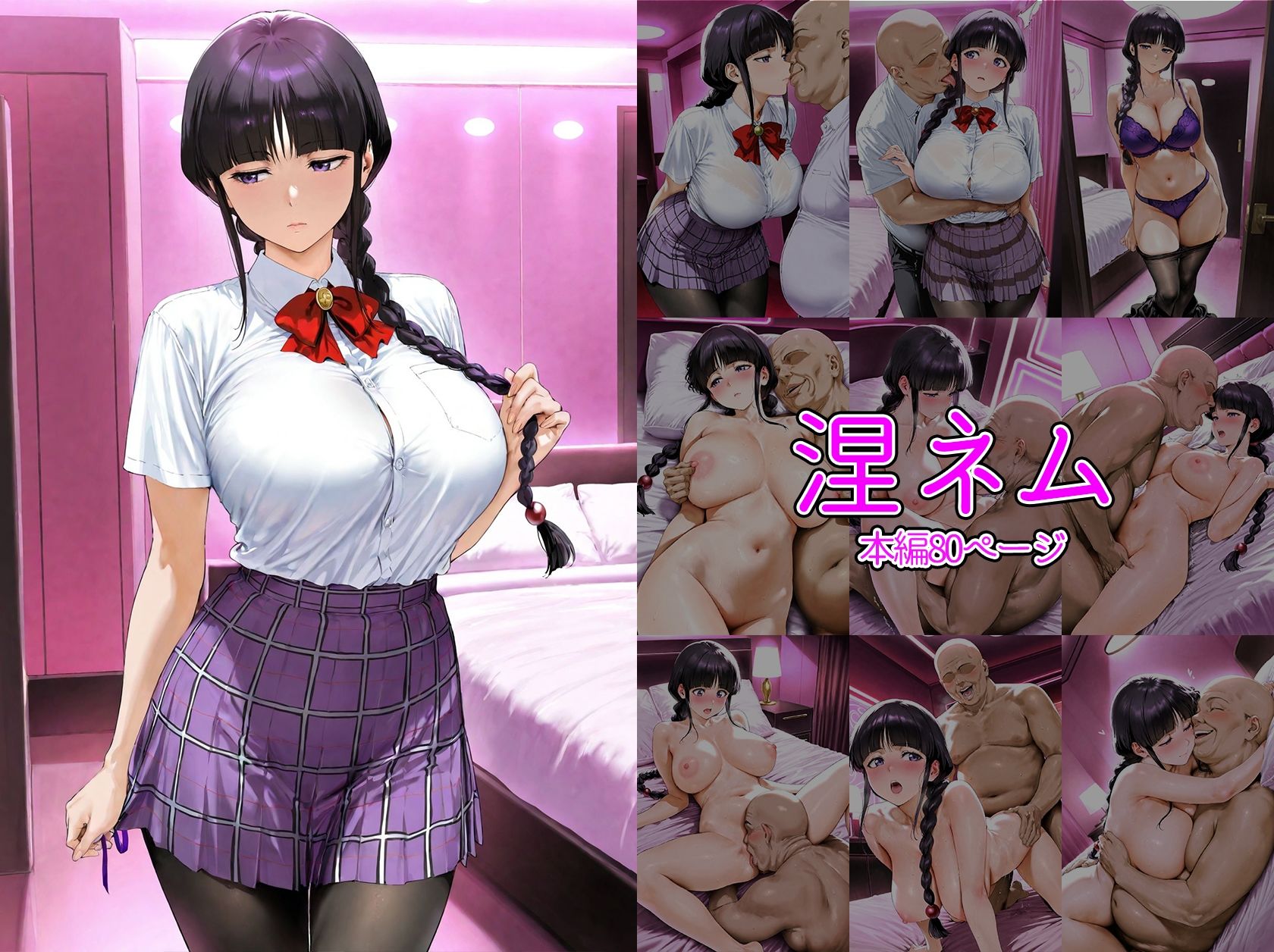 淫夢学園 〜BL〇ACH JKイメクラ〜 夜〇・ネ〇編｜精天の癖靂 サンプル画像 6