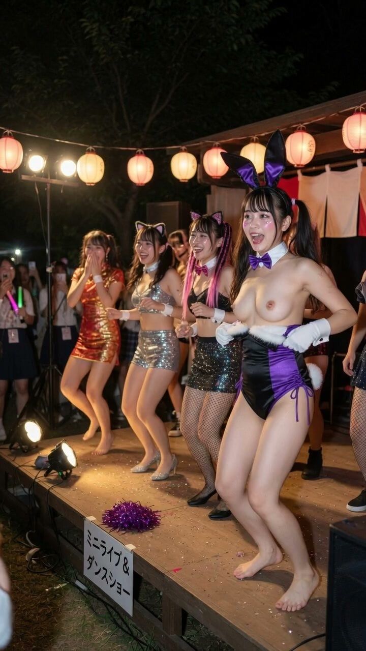 AI動画 ダンス中におっぱいポロリ ハプニング動画集｜nana studio サンプル画像 6