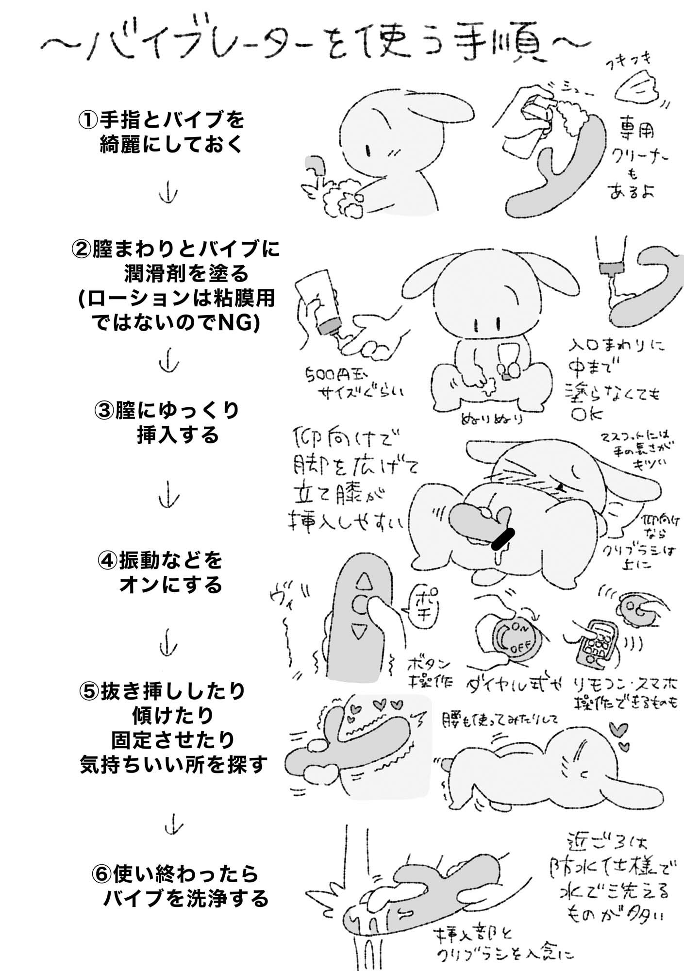 モブうさぎの創作用ラブグッズ資料本｜モブうさぎ屋 サンプル画像 4