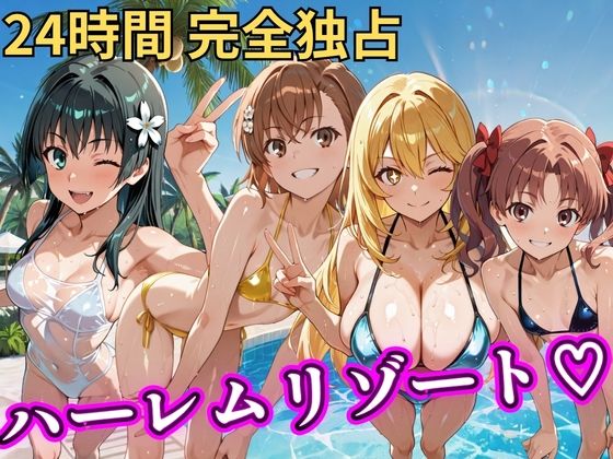 朝から晩までハーレムリゾート 【とある】｜NTR倶楽部