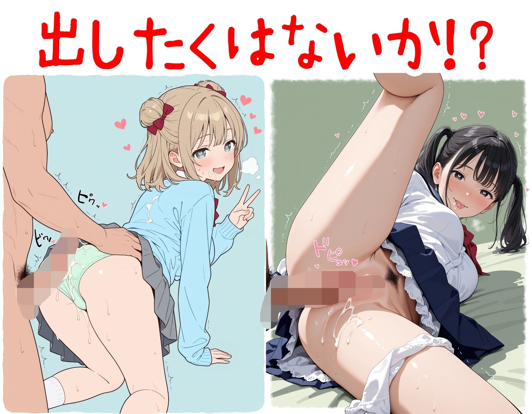 ちん×2すき×2ぴーす サンプル画像 5