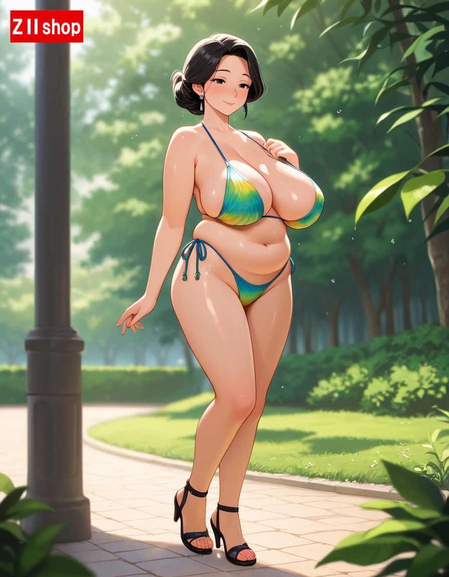 熟女 グラビア!! ビキニ 485枚 サンプル画像 4