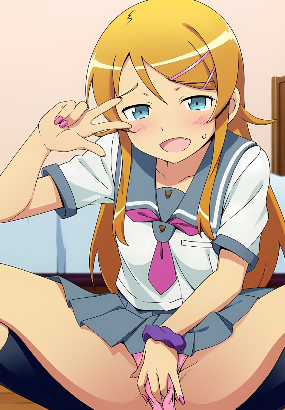 俺の妹ちゃんのエッチなAIイラスト集｜reiseki サンプル画像 4