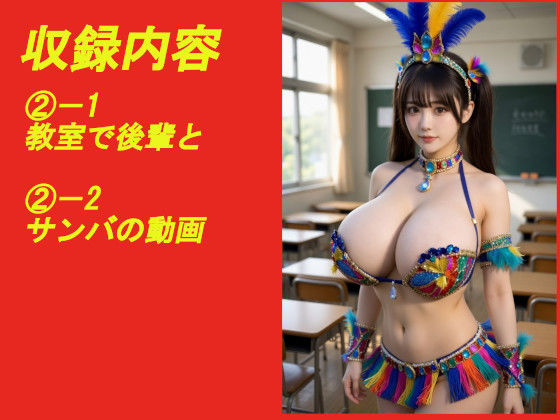 煩悩の引き出し AI動画集REAL2 ―爆乳サンバ―｜煩悩の引き出し サンプル画像 2