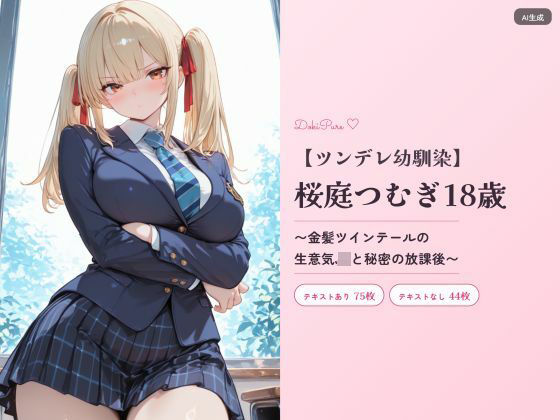 桜庭つむぎ18歳〜金髪ツインテールの生意気JKと秘密の放課後〜｜DokiPure