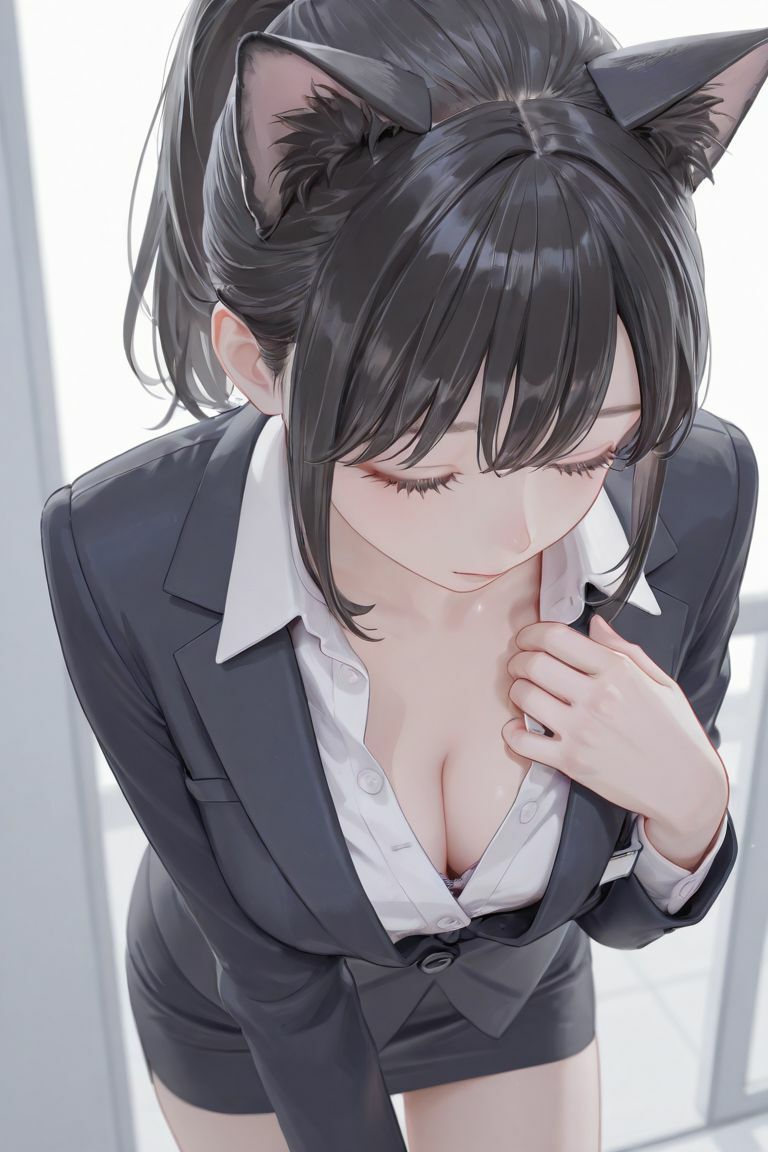 猫耳女子社員|Day Dream サンプル画像 8