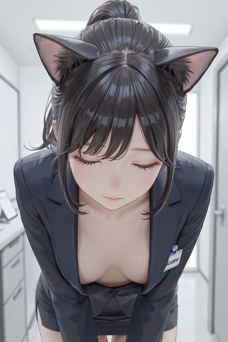 猫耳女子社員|Day Dream サンプル画像 10