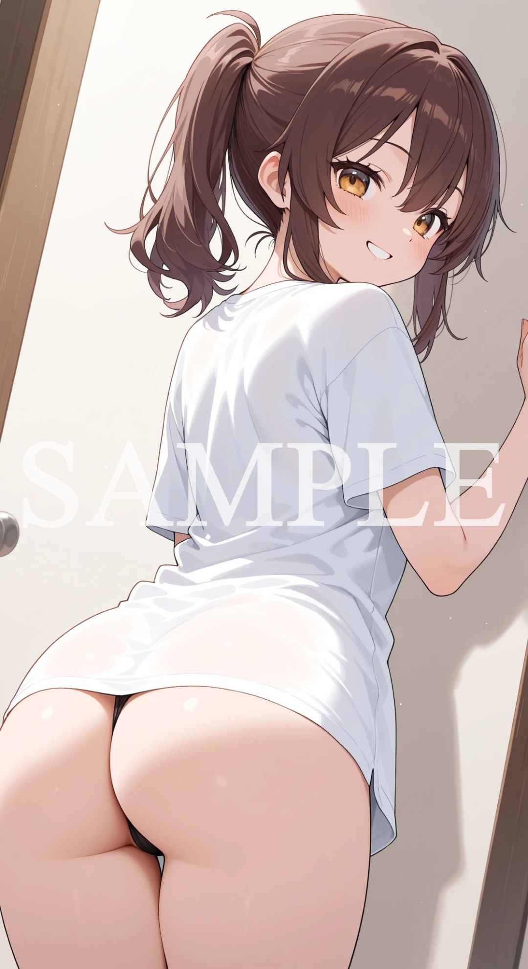 Casual T-Shirt Moments|Elegant AI Girls サンプル画像 2