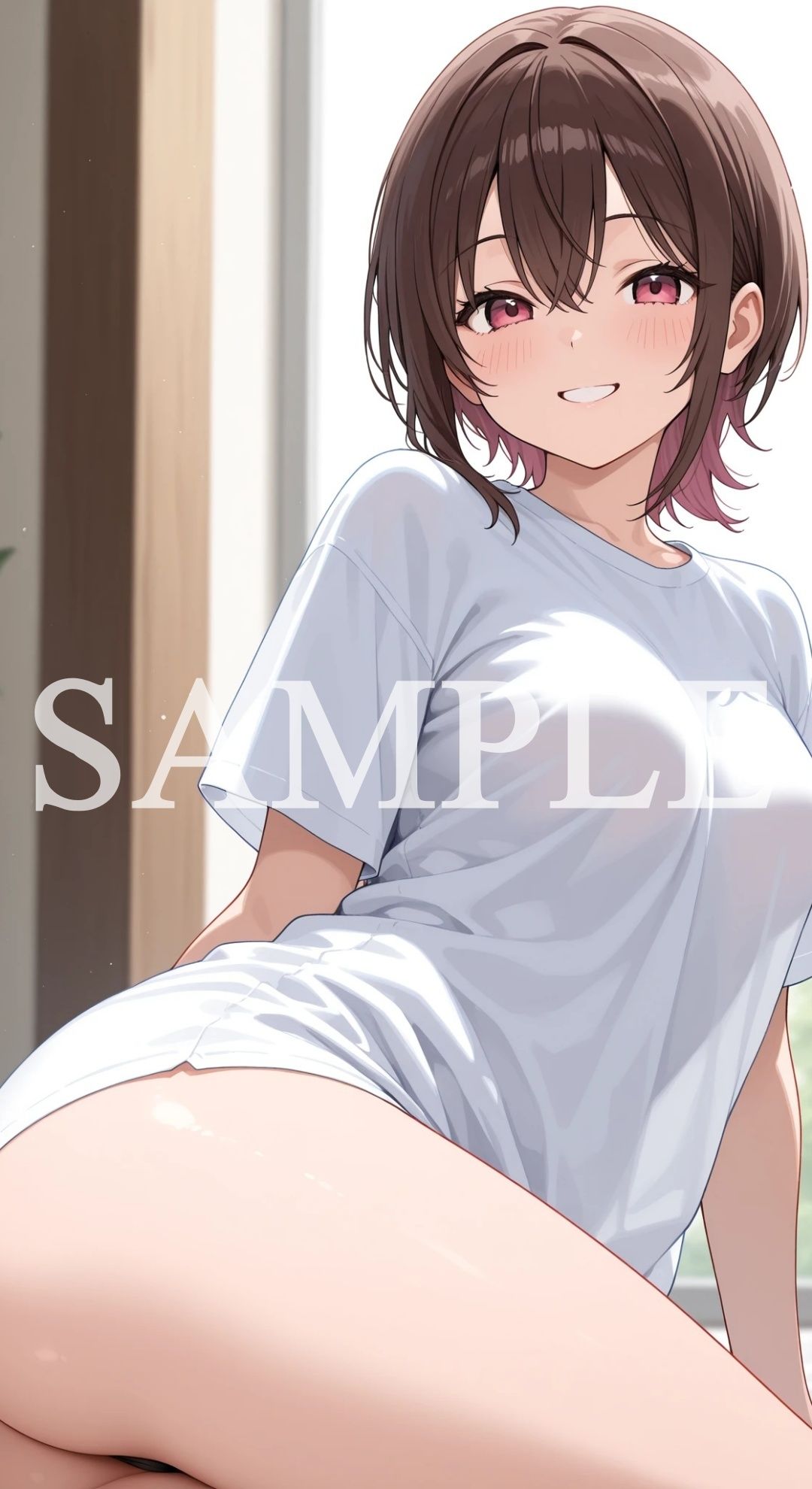 Casual T-Shirt Moments|Elegant AI Girls サンプル画像 3