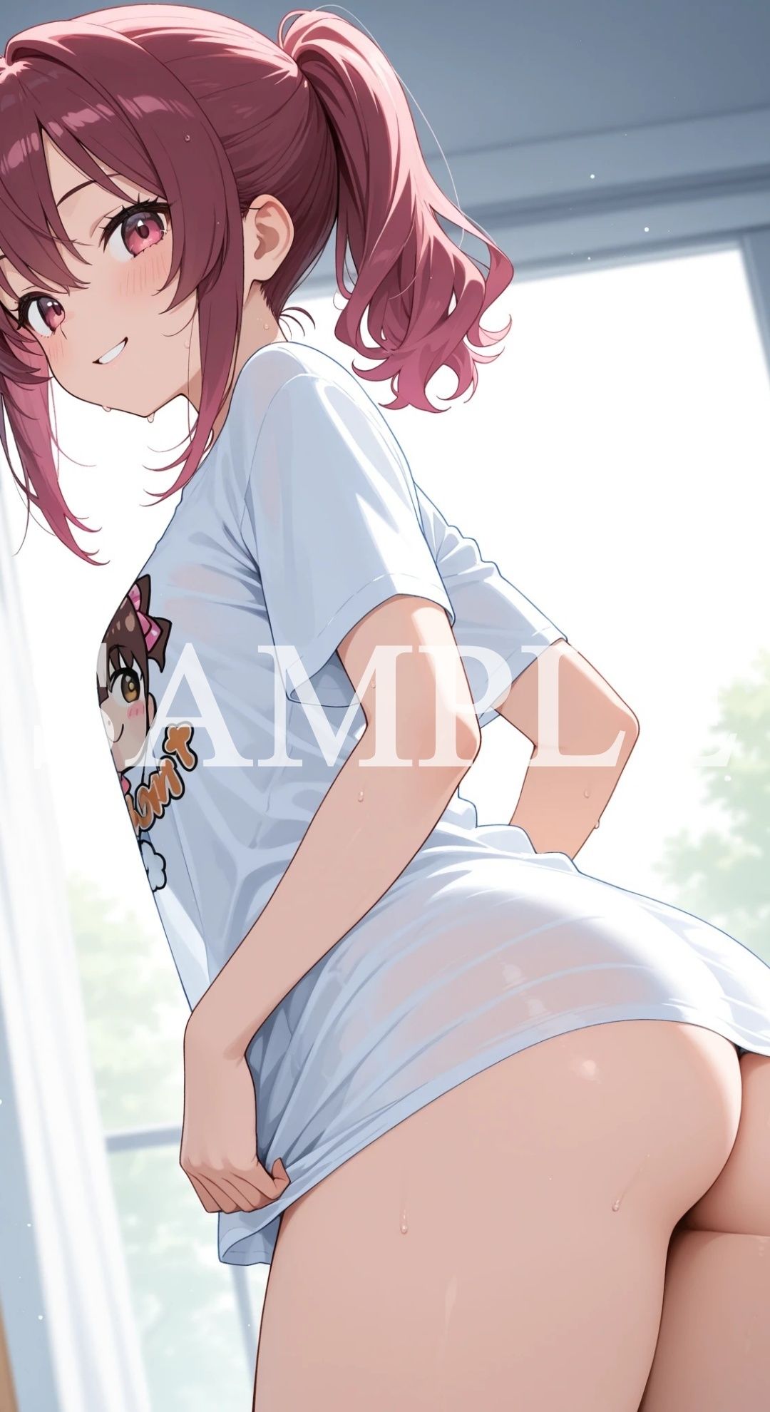 Casual T-Shirt Moments|Elegant AI Girls サンプル画像 8