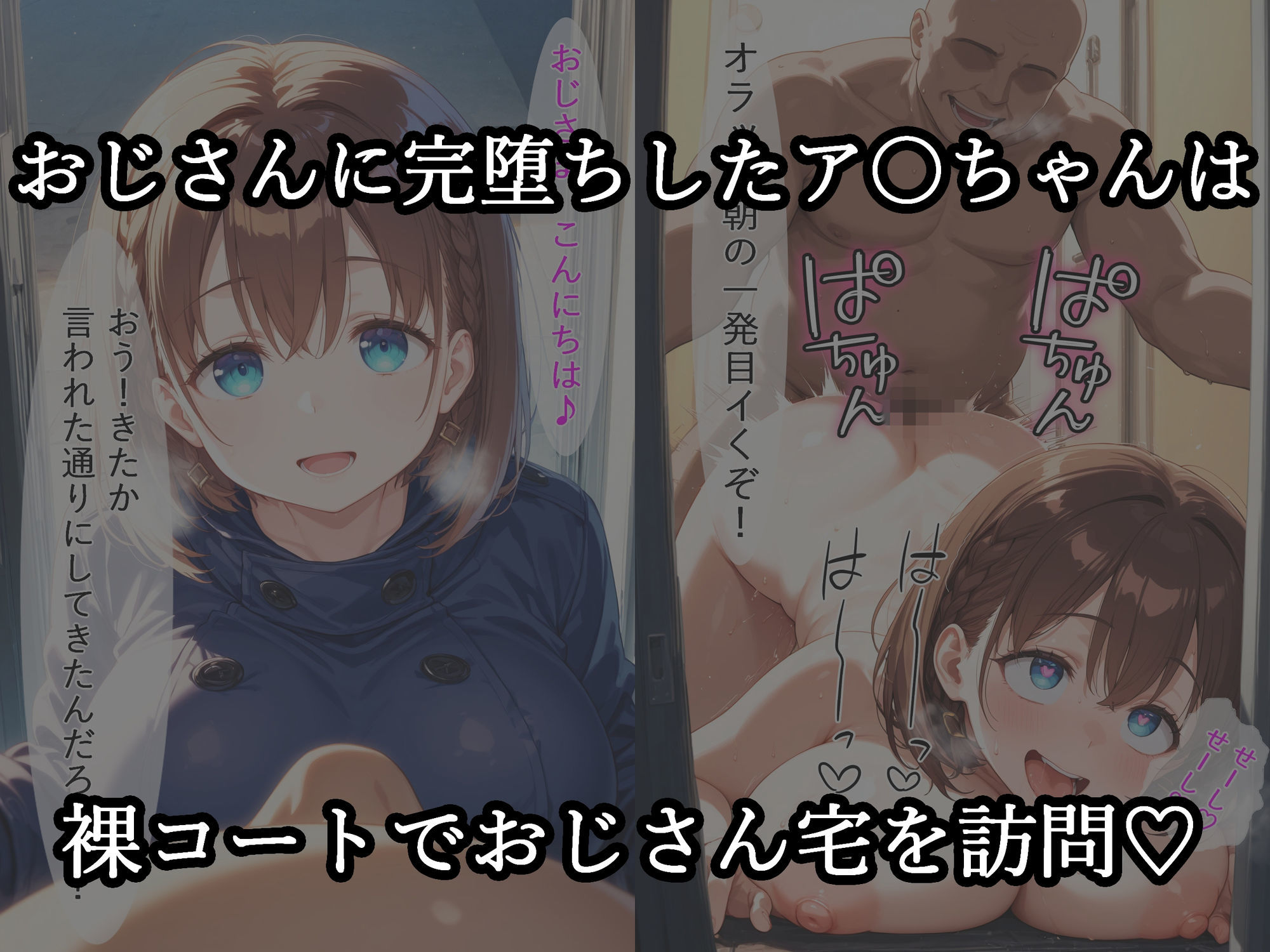 たわわなア〇ちゃん、NTR交尾に堕ちる2 〜24時間らぶらぶ孕ませ〜 サンプル画像 2