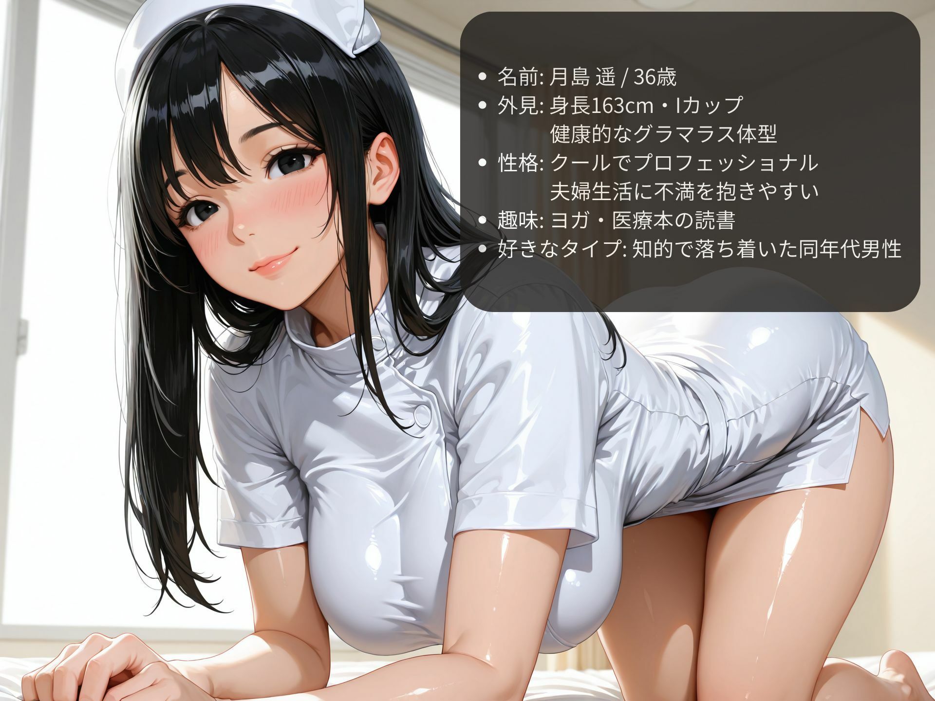 巨乳痴女ナースに誘惑されて不倫セックス｜巨乳工房 サンプル画像 6