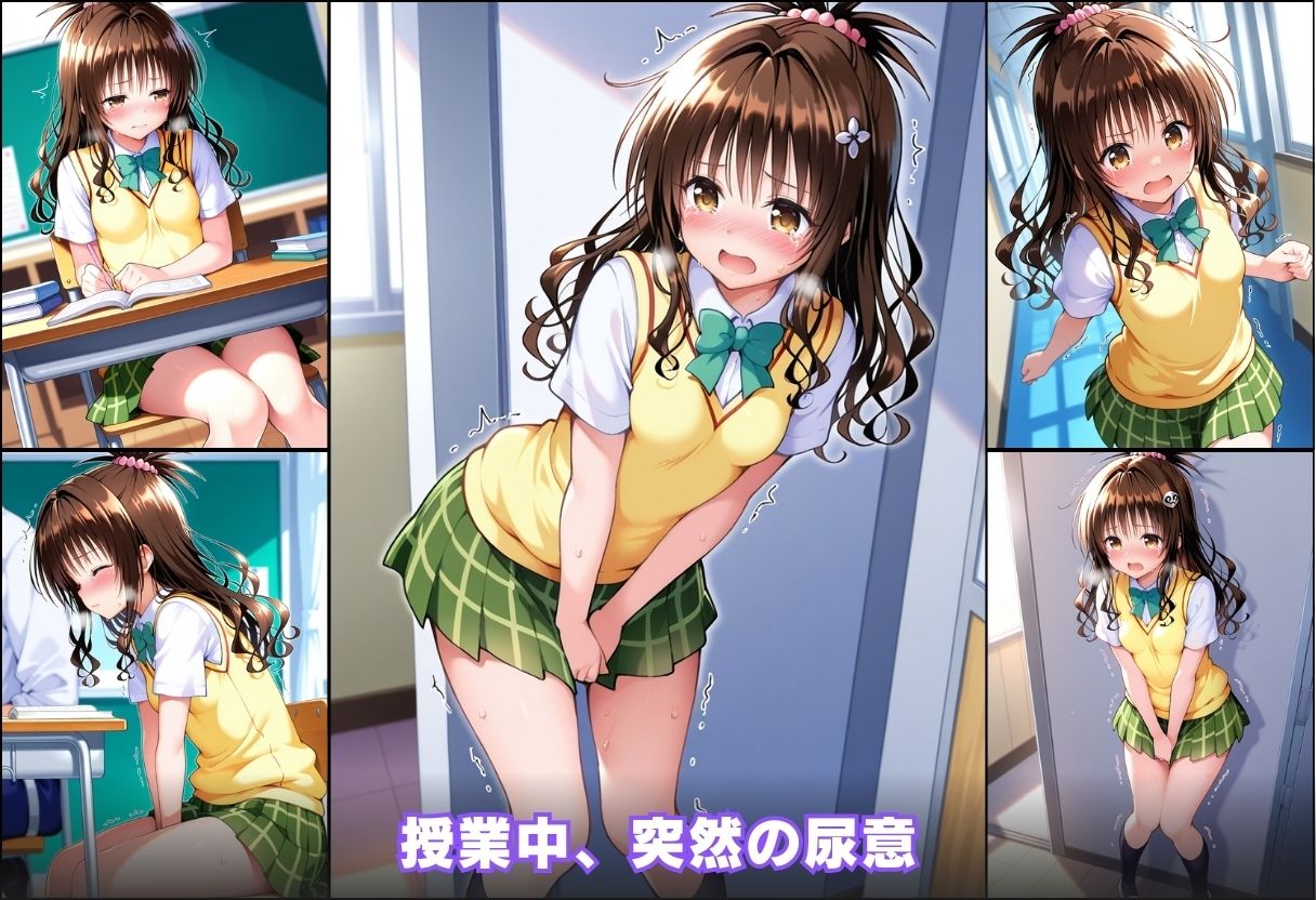 尿意の限界  おもらしトラブル  結城美柑｜Atelier ORANGE サンプル画像 3