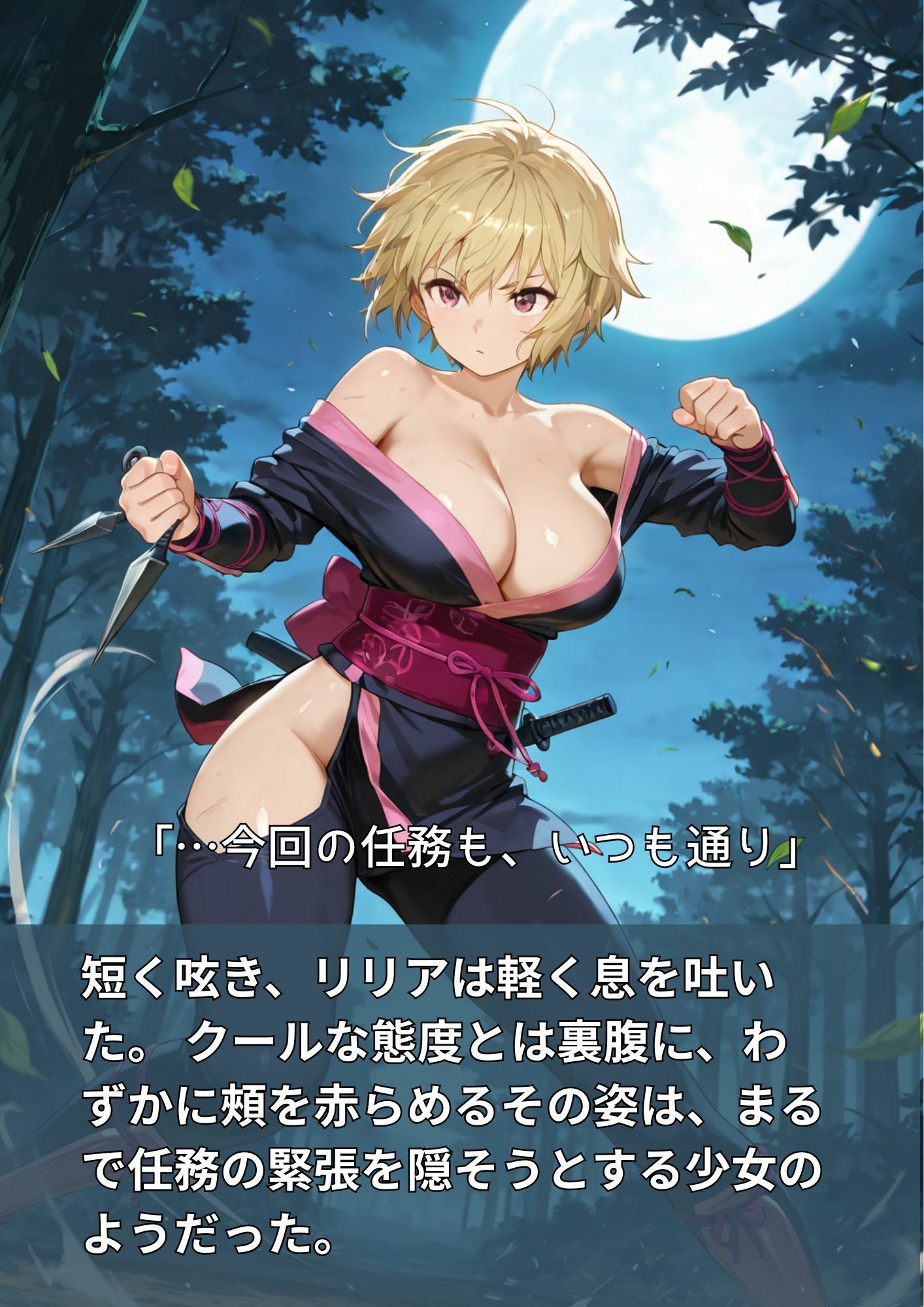 くノ一リリア 潜入せよーレズビアンの館 サンプル画像 3