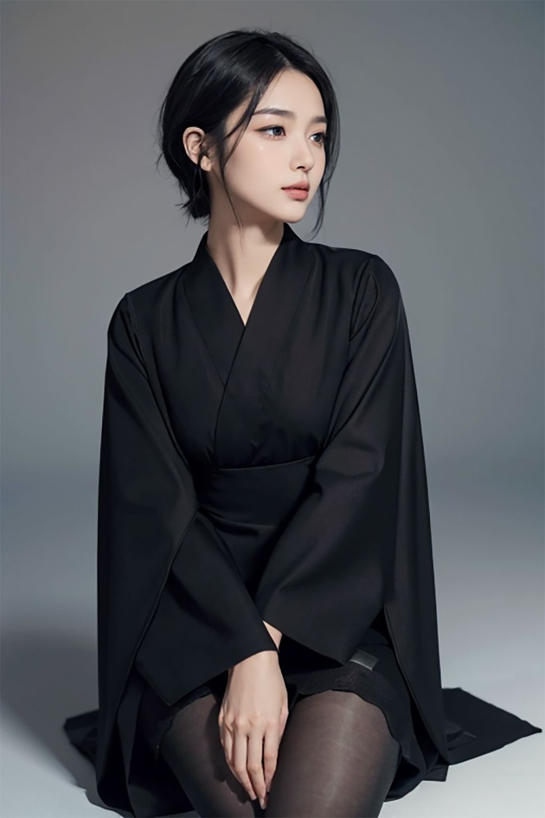 AI Mourning Beauty 5｜DAI Graphics サンプル画像 8
