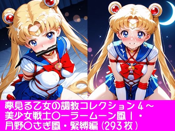 夢見る乙女の調教コレクション4〜美少女戦士〇ーラームーン風1・月野〇さぎ風・緊縛編