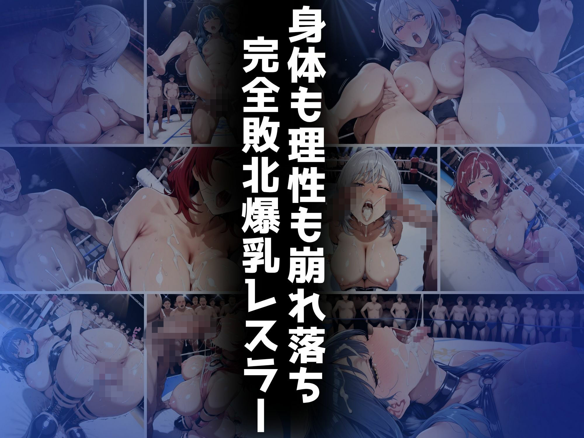 爆乳プロレスFight02〜愛しき女体の絡み合い〜 サンプル画像 9