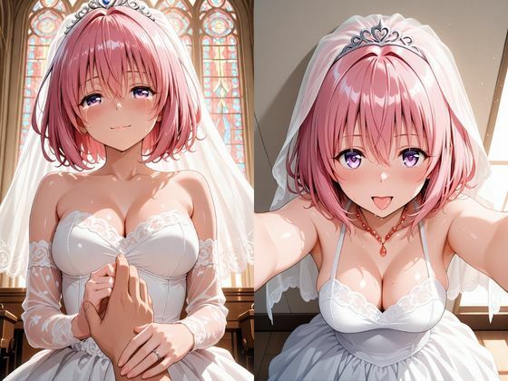 モ〇・ベリア・デビルーク 純白ウェディング編 500枚CG集 サンプル画像 2