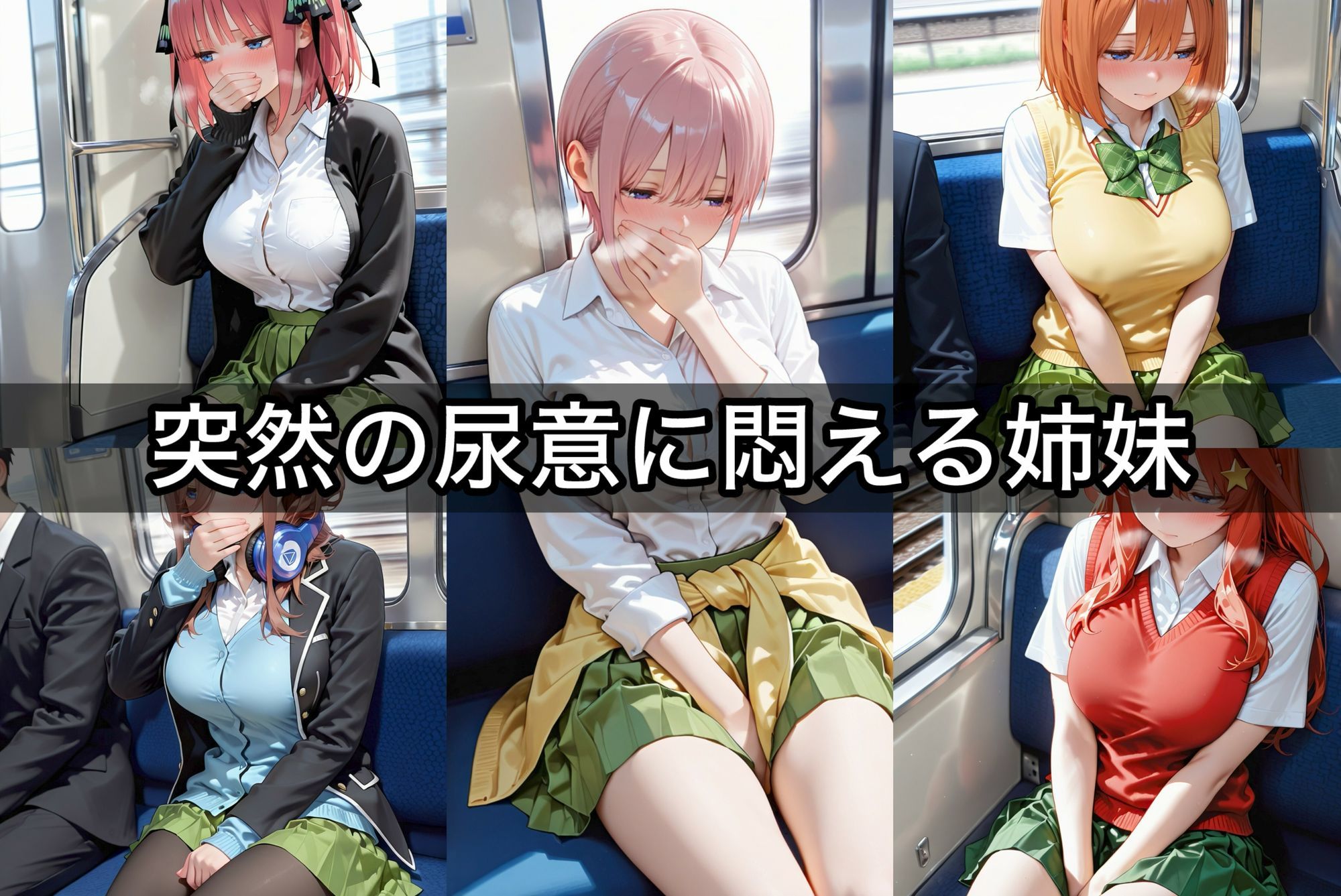 お漏らししちゃっただけなのに 五人姉妹総集編 サンプル画像 2