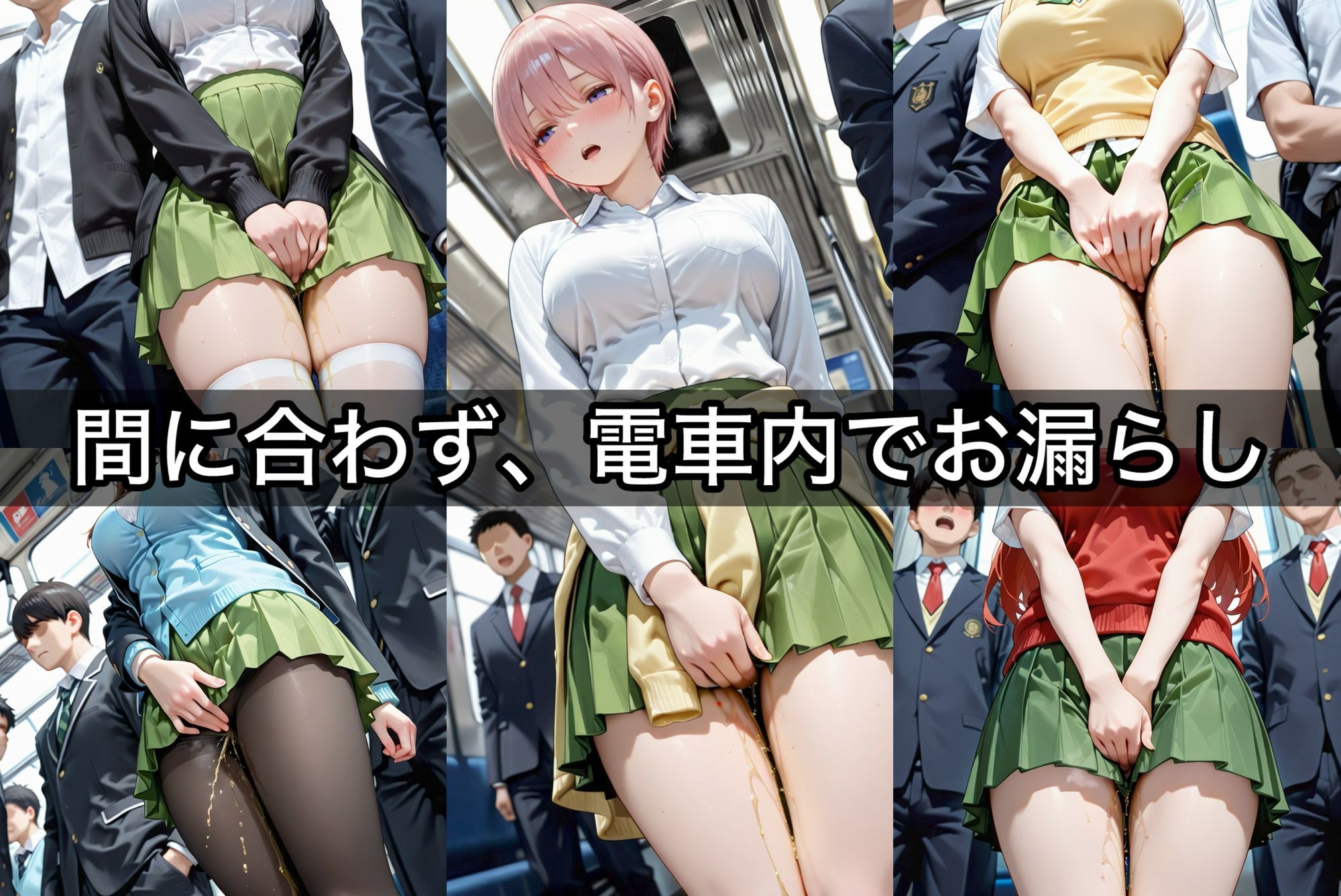 お漏らししちゃっただけなのに 五人姉妹総集編 サンプル画像 3