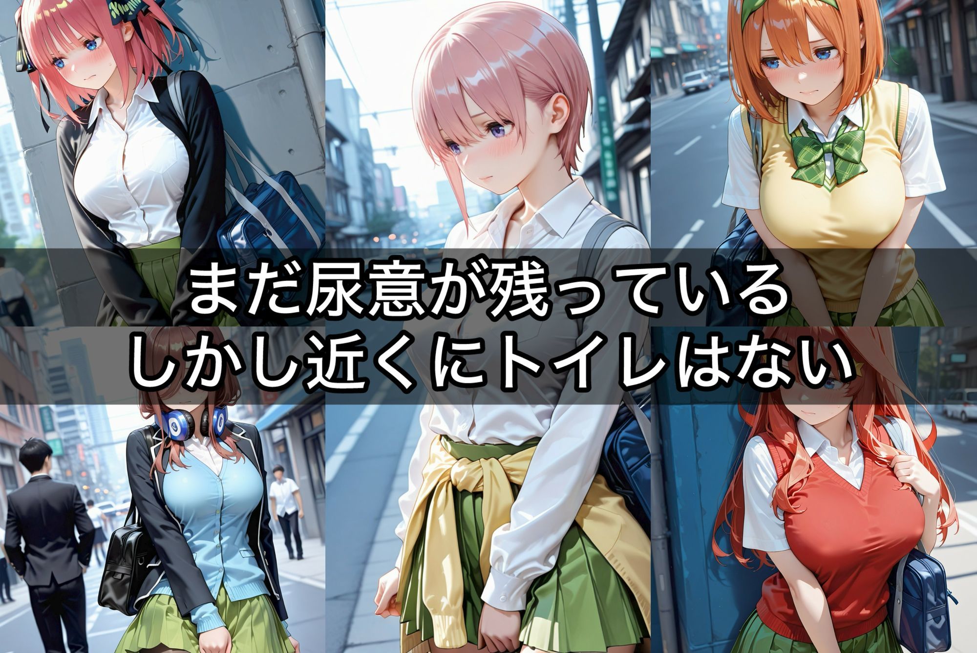 お漏らししちゃっただけなのに 五人姉妹総集編 サンプル画像 4