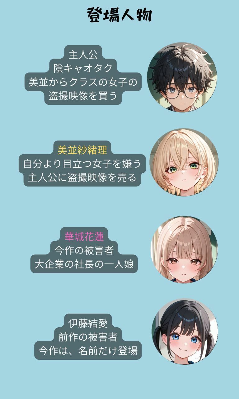 クラスメイトの盗撮映像を買わされた僕〜2人目〜 サンプル画像 2