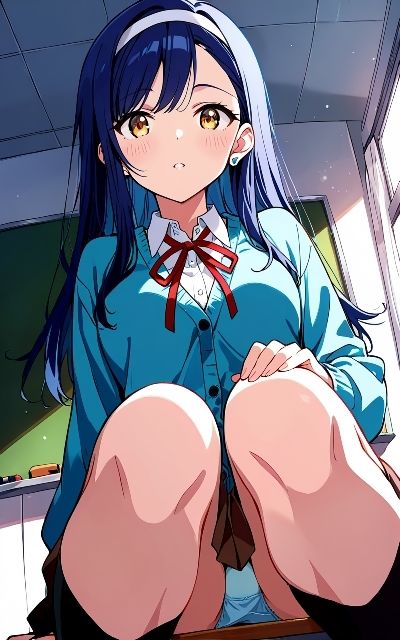 幼馴染と学校でばつばつばつ サンプル画像 3