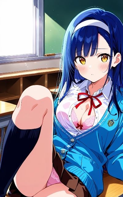 幼馴染と学校でばつばつばつ サンプル画像 4