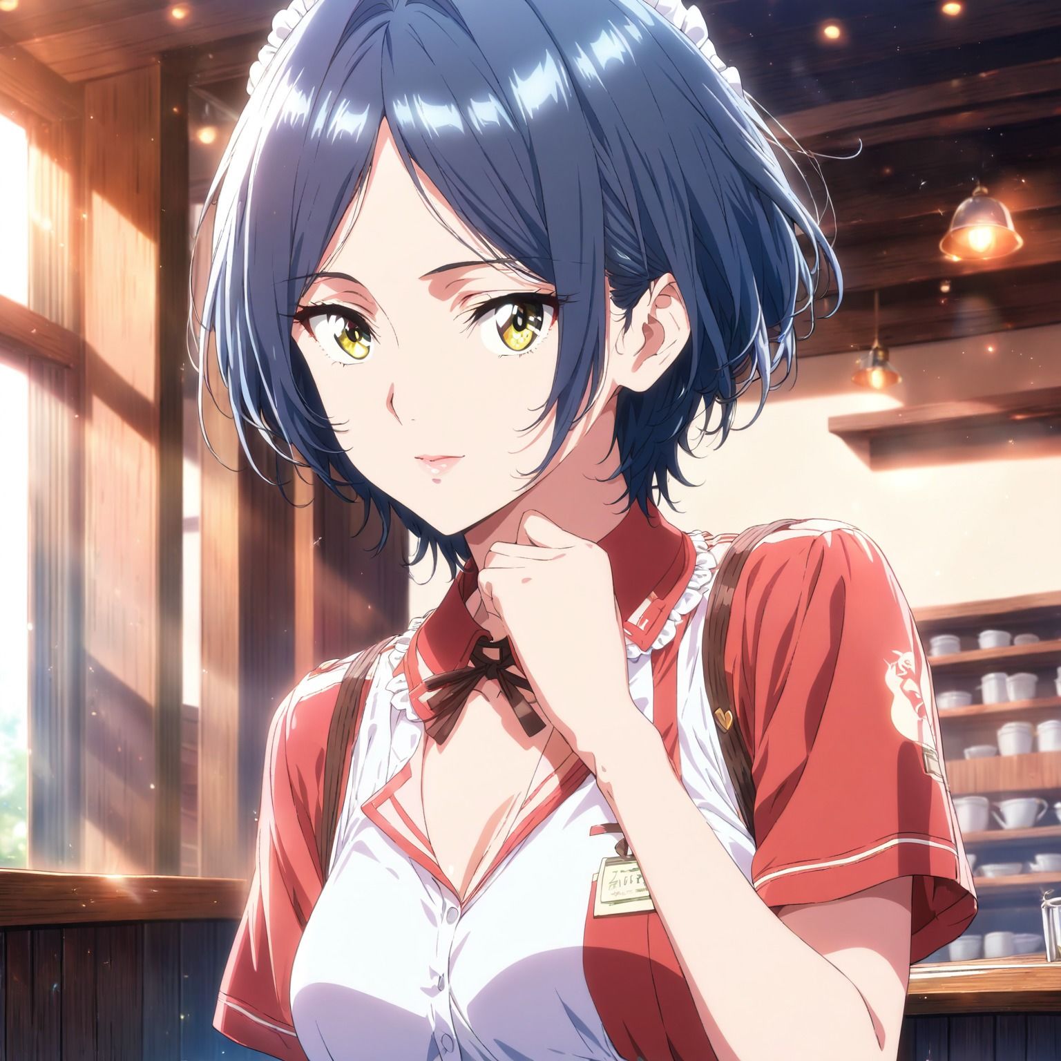 カフェ・ヒロインズ  デレマス｜aiヒロインクリエイト サンプル画像 6