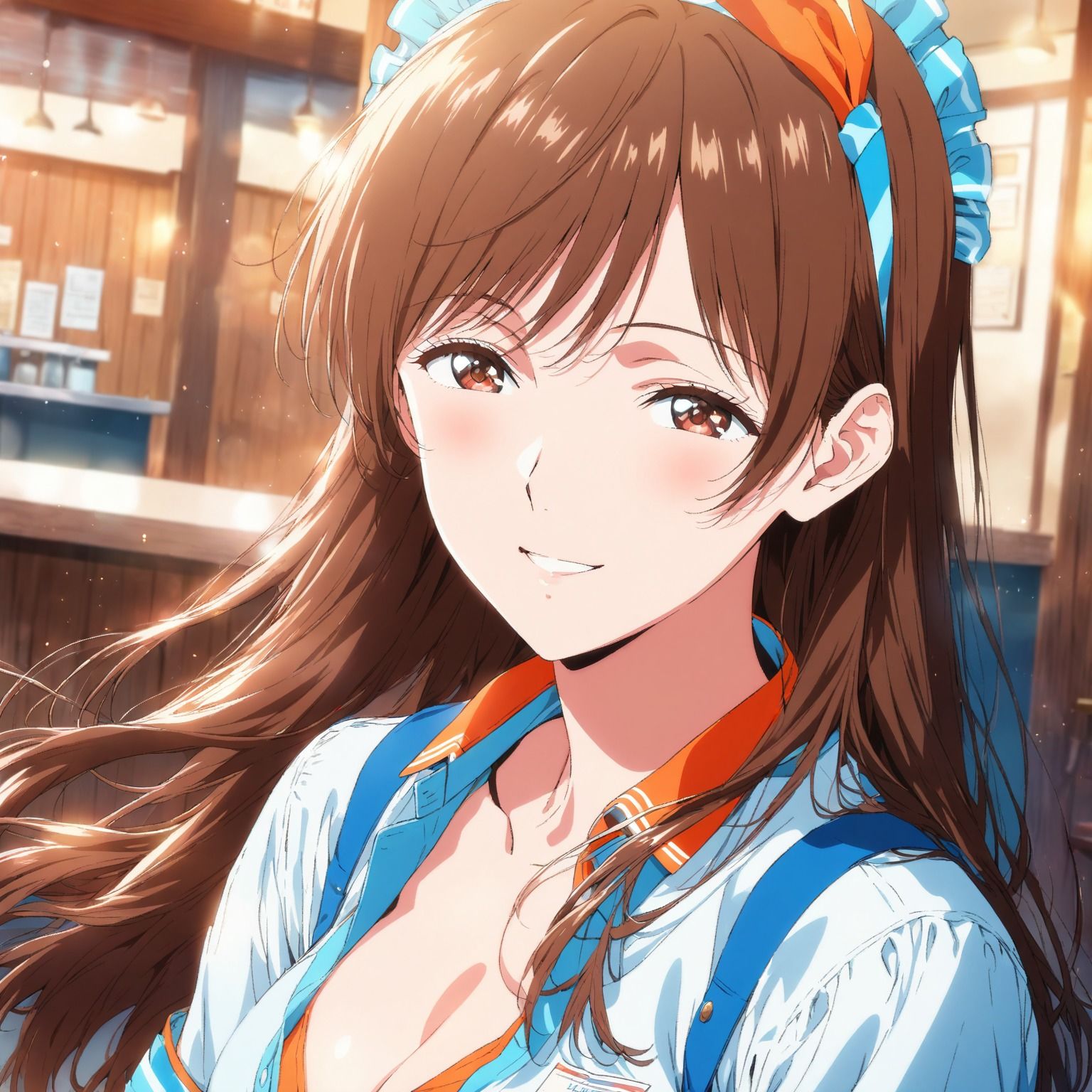 カフェ・ヒロインズ  デレマス｜aiヒロインクリエイト サンプル画像 9
