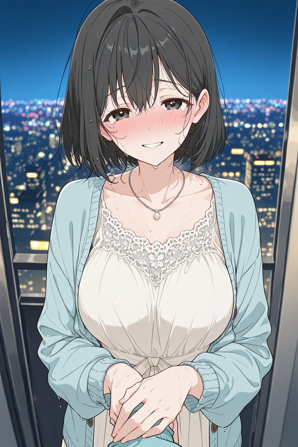 サークルの超巨乳美人な先輩が急にエロエロになった話｜ubi-comics サンプル画像 4