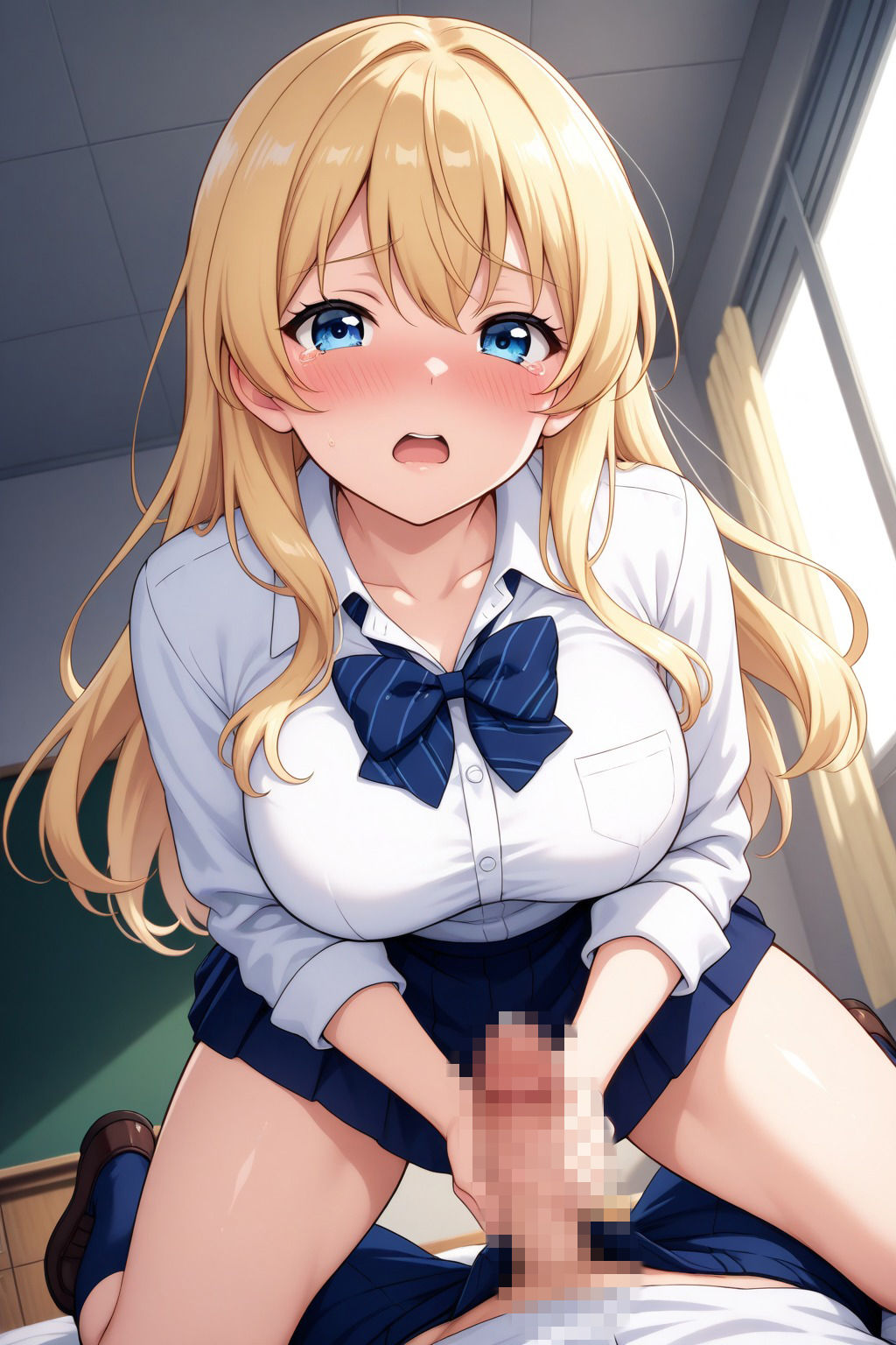 中出しされまくる美女JK サンプル画像 3