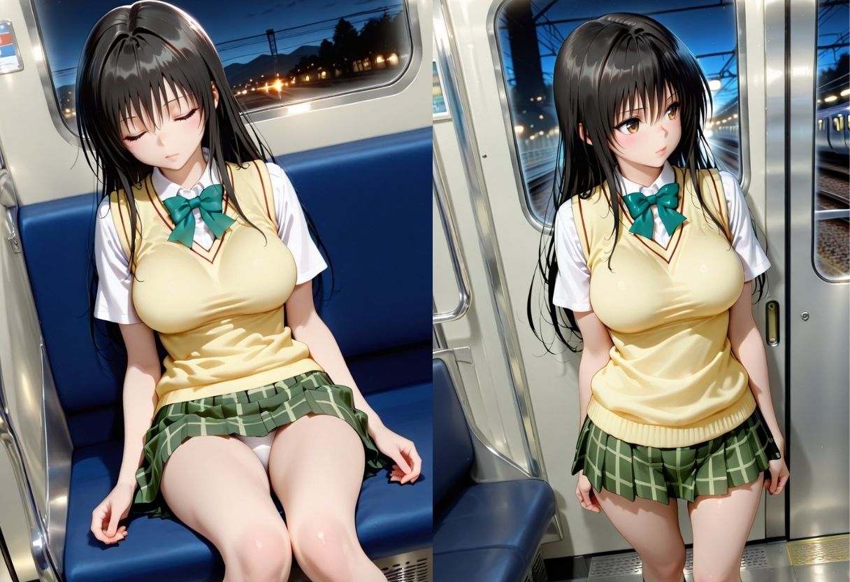 電車痴●  ToLOVE  5人｜キルア？ サンプル画像 1