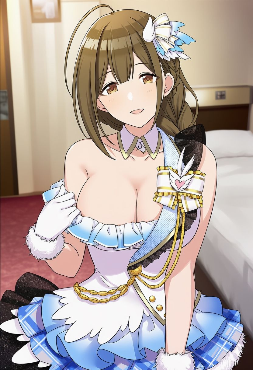 美少女アイドルと子作り（桑〇千雪編）｜skin_head サンプル画像 6