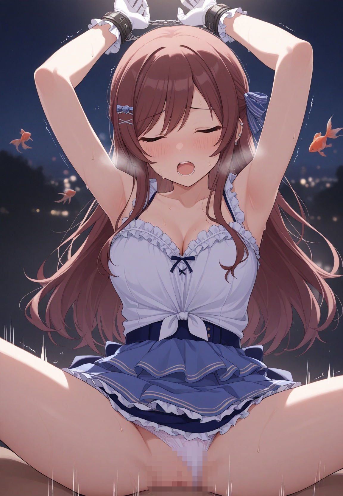 推しアイドルが闇ファンに拉致されて調教ループで脳イキ完堕ち孕ませ記録www ア〇ドルマスター 9 サンプル画像 7