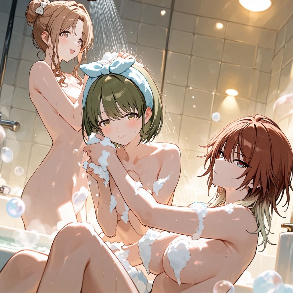 シャニマ◯アイドルお風呂盗撮|八夜サークル サンプル画像 3