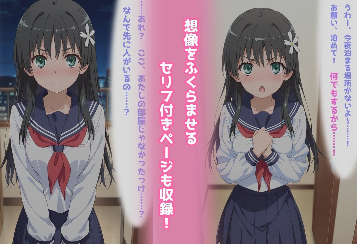 民泊トラブル！？…美少女と突然の強●ルームシェア性活 〜佐●涙子編〜｜アイポスラボ サンプル画像 9