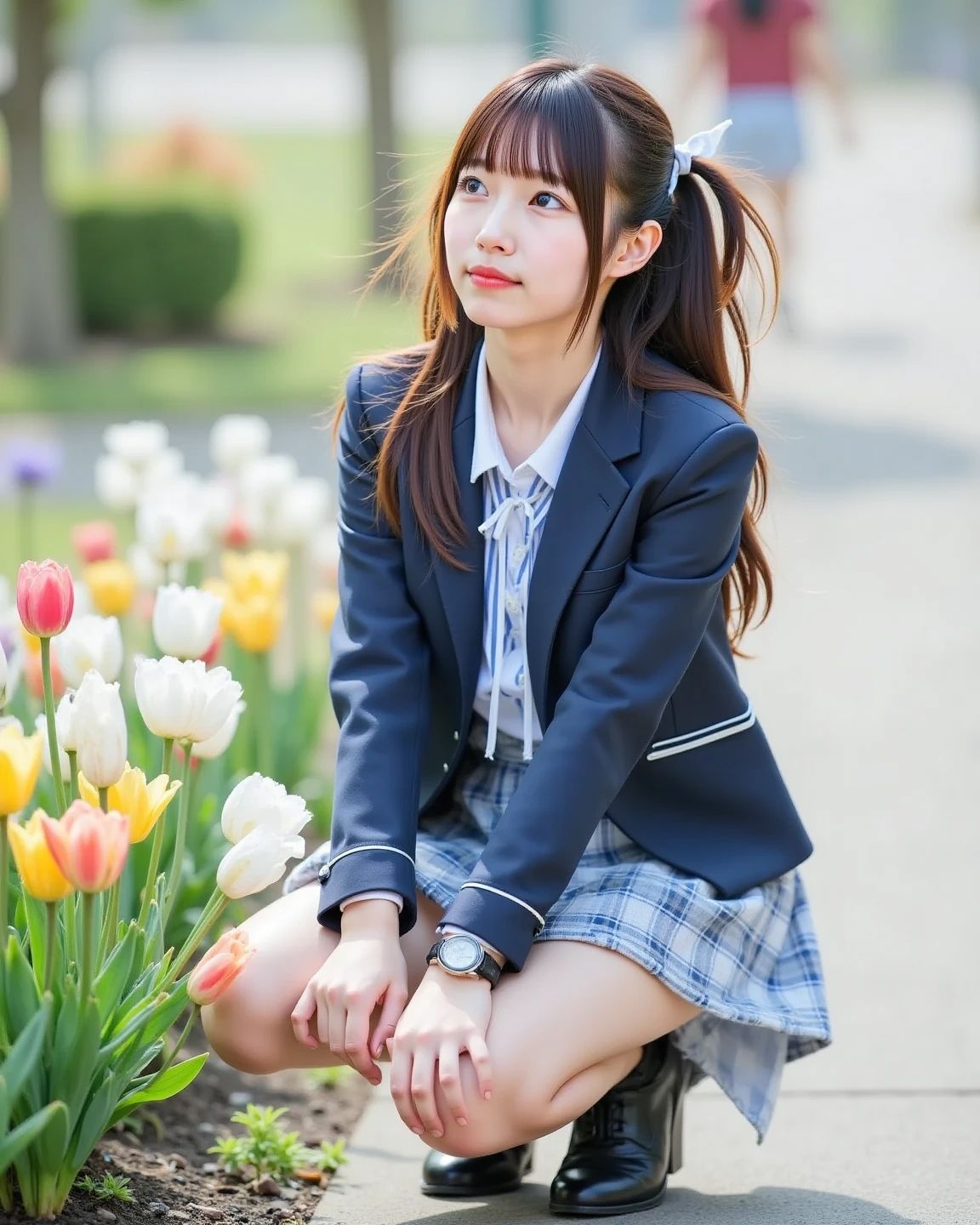 【T〇kT〇kで大注目】完全オリジナル！JK18人ベストセレクション  美少女ヌード大放出  放尿・露出・M字開脚・本気ハメ 【The BEST of JK Selection】｜AI womens jp サンプル画像 4