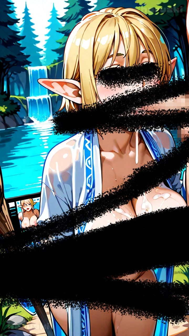 Vol.9 ゲームの中で金髪爆乳エルフになってエロエロ性活 サンプル画像 3