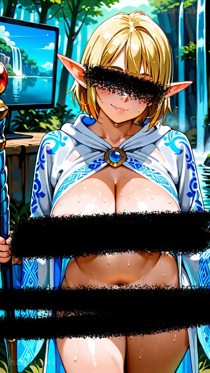 Vol.9 ゲームの中で金髪爆乳エルフになってエロエロ性活 サンプル画像 6