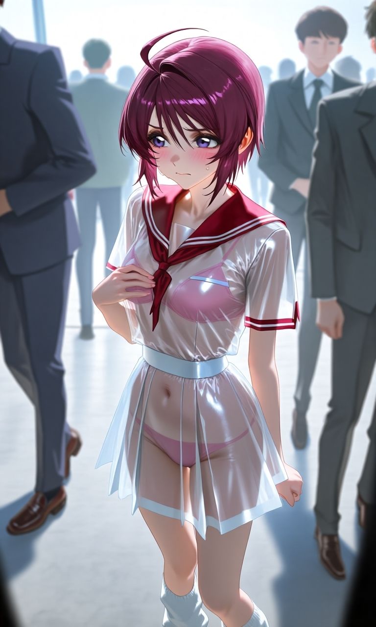 ルナ〇リア スケスケセーラ服でHな日常|しげじろう サンプル画像 1