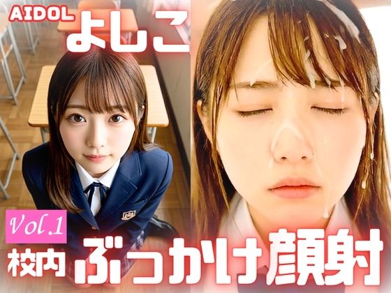 AIDOLよしこ ぶっかけシリーズvol.1 校内の色んな場所で18才のよしこに顔射4連発！｜AIDOLよしこ